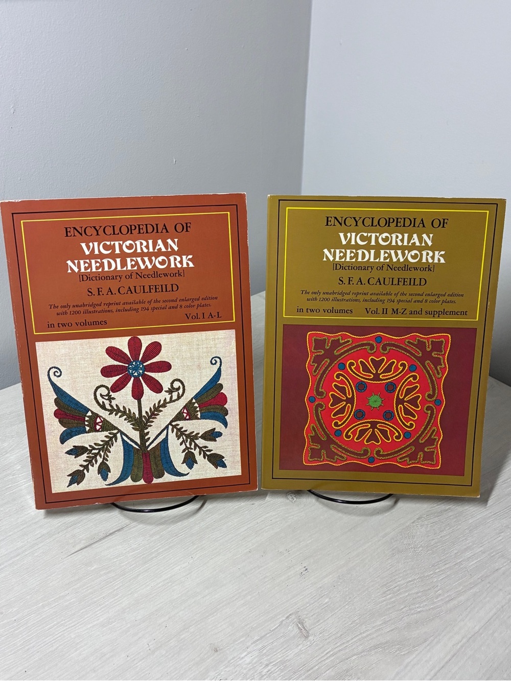 Encyclopedia Of Victorian Needlework S.F.A. Caulfield Vol 1 & 2 PB Reference